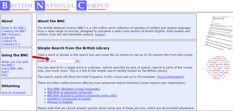 Home_page_British_National_Corpus