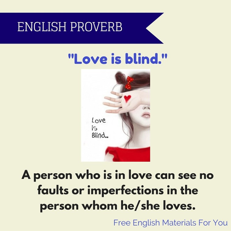 love is blind