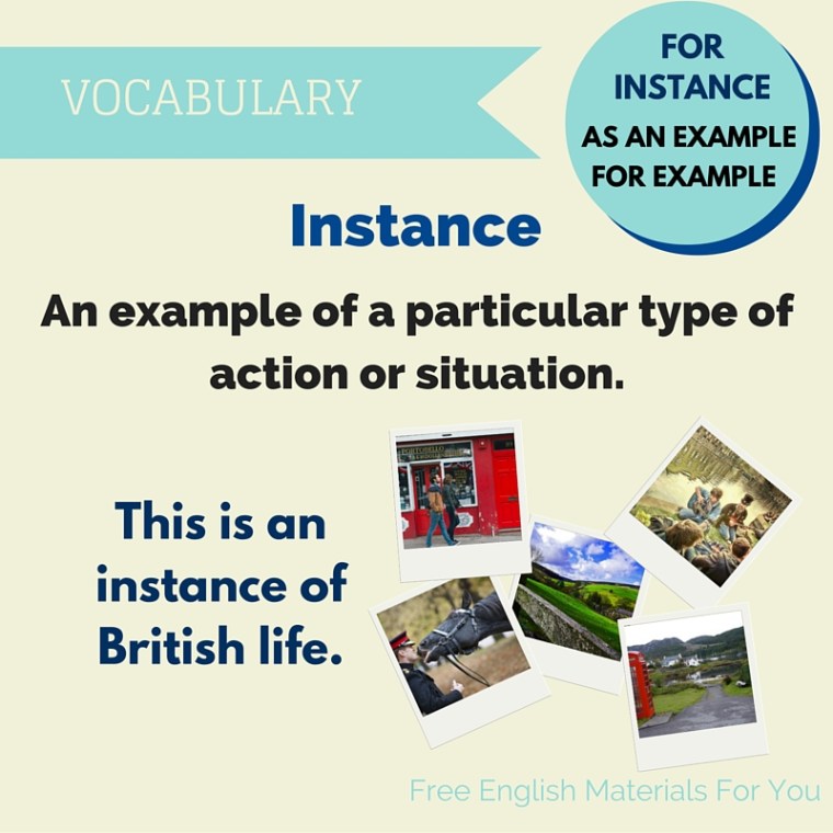 instance meaning - English vocabulary- Free English Materials For You - femfy.jpg