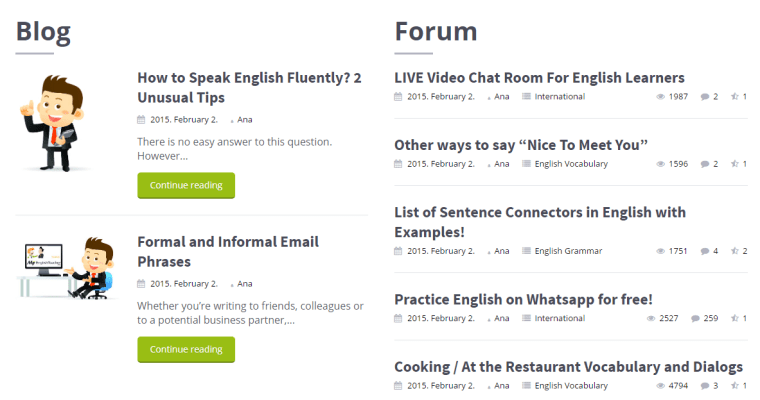 My English Teacher WhatsApp group and Skype