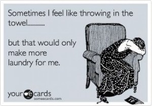 throwing the towel example fun